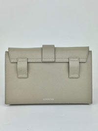 Sand Pebbled Leather Aria Belt Bag