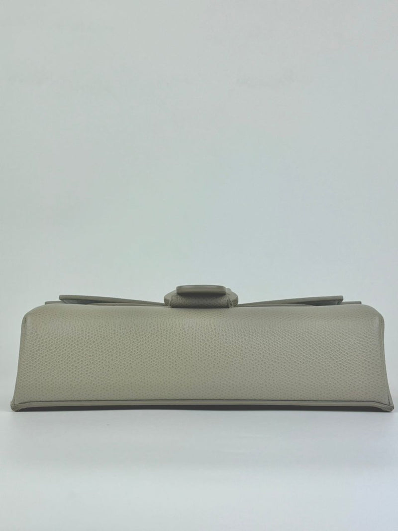 Sand Pebbled Leather Aria Belt Bag