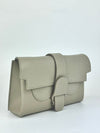 Sand Pebbled Leather Aria Belt Bag