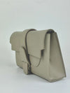 Sand Pebbled Leather Aria Belt Bag