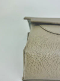 Sand Pebbled Leather Aria Belt Bag