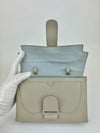 Sand Pebbled Leather Aria Belt Bag