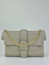 Sand Pebbled Leather Aria Belt Bag