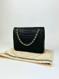 Black Fleming Shoulder Bag