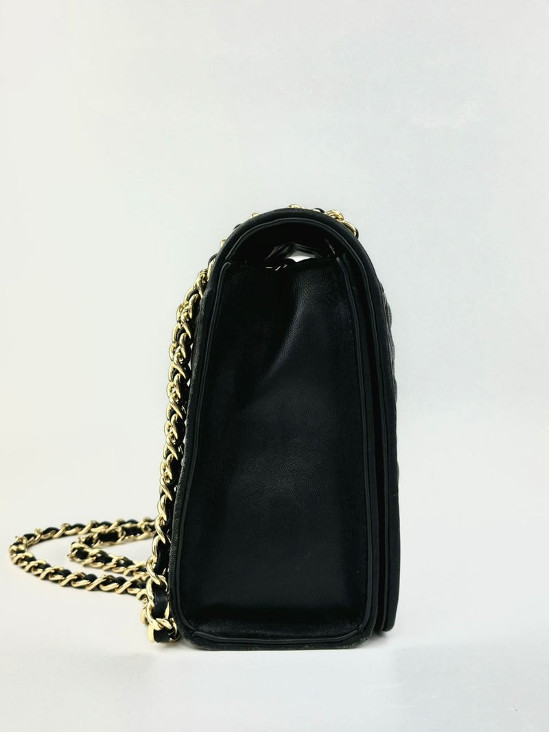 Black Fleming Shoulder Bag