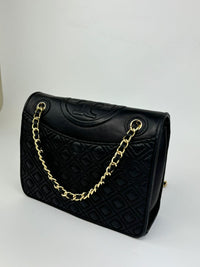 Black Fleming Shoulder Bag