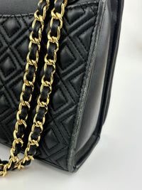 Black Fleming Shoulder Bag