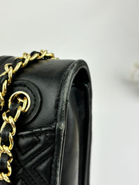 Black Fleming Shoulder Bag