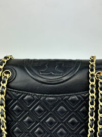 Black Fleming Shoulder Bag