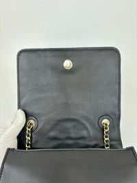 Black Fleming Shoulder Bag