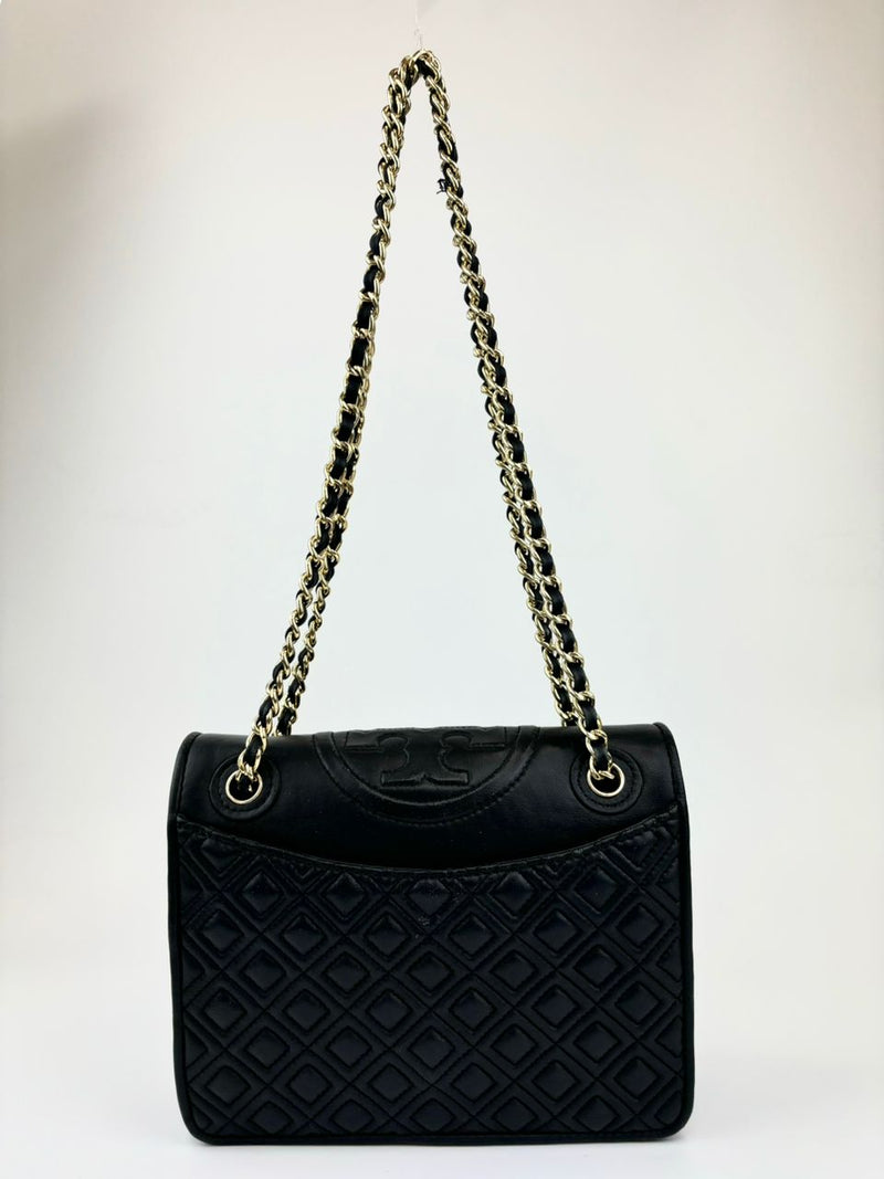 Black Fleming Shoulder Bag