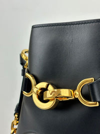 Black CD-Embossed Calfskin Medium C'est  Bag