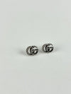 627755 Double G Earrings in 925 Sterling Silver