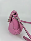 Pink Mini Leather Natasha Crossbody Bag