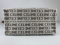 Small Cabas Thais in Textile with Celine-All-Over in Natural/Tan