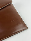 Vintage Brown Envelope Clutch