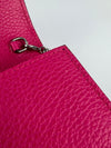 Pink Pebbled Leather Dionysus Mini Wallet on Chain Bag