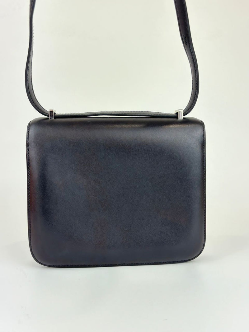 Constance 18 in Black Box Leather PHW