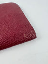 Dogon Duo Wallet in Rouge Grenat Clemence