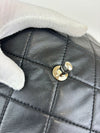 Black Lambskin In the Business Flap Bag SHW