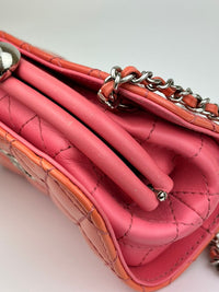 Pink Patent Lady Clutch with Chain SHW