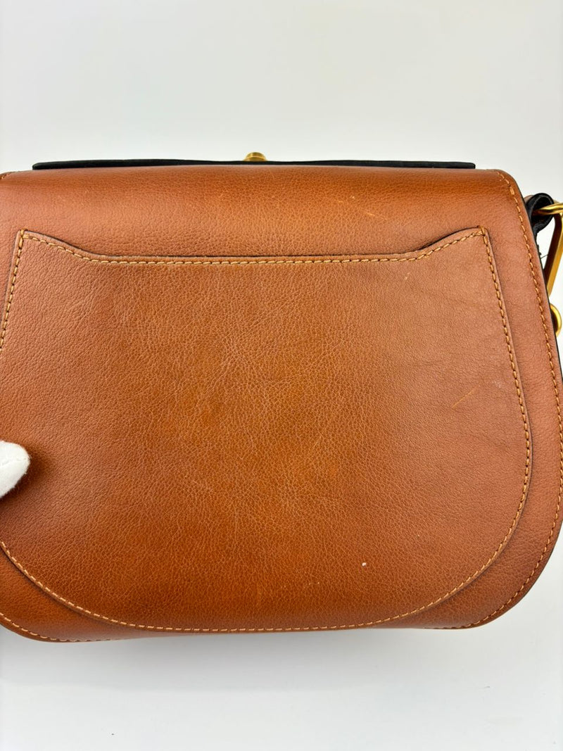 Medium Nile Bracelet Bag in Tan 01-18-68-65