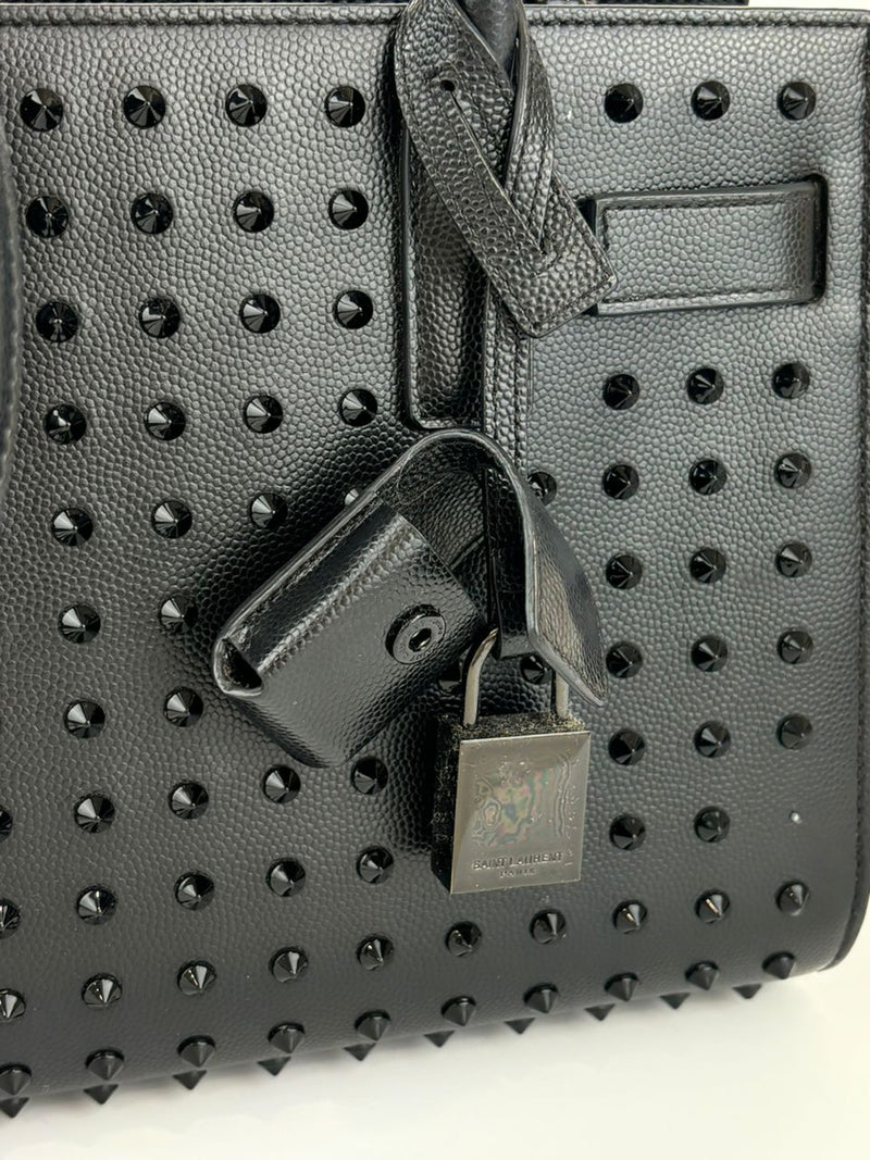 Studded Black Sac De Jour Nano