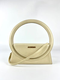 Cream ‘Le Sac Rond’ Shoulder Bag