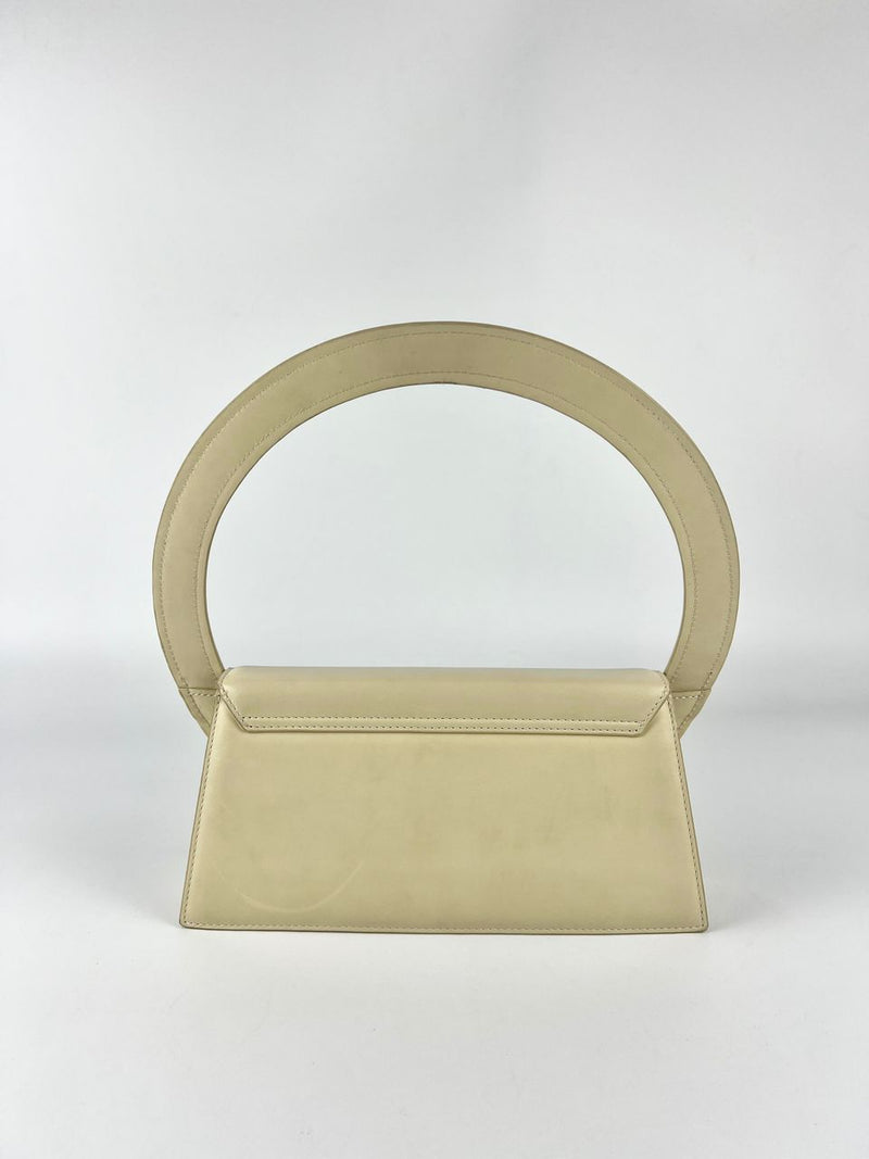 Cream ‘Le Sac Rond’ Shoulder Bag