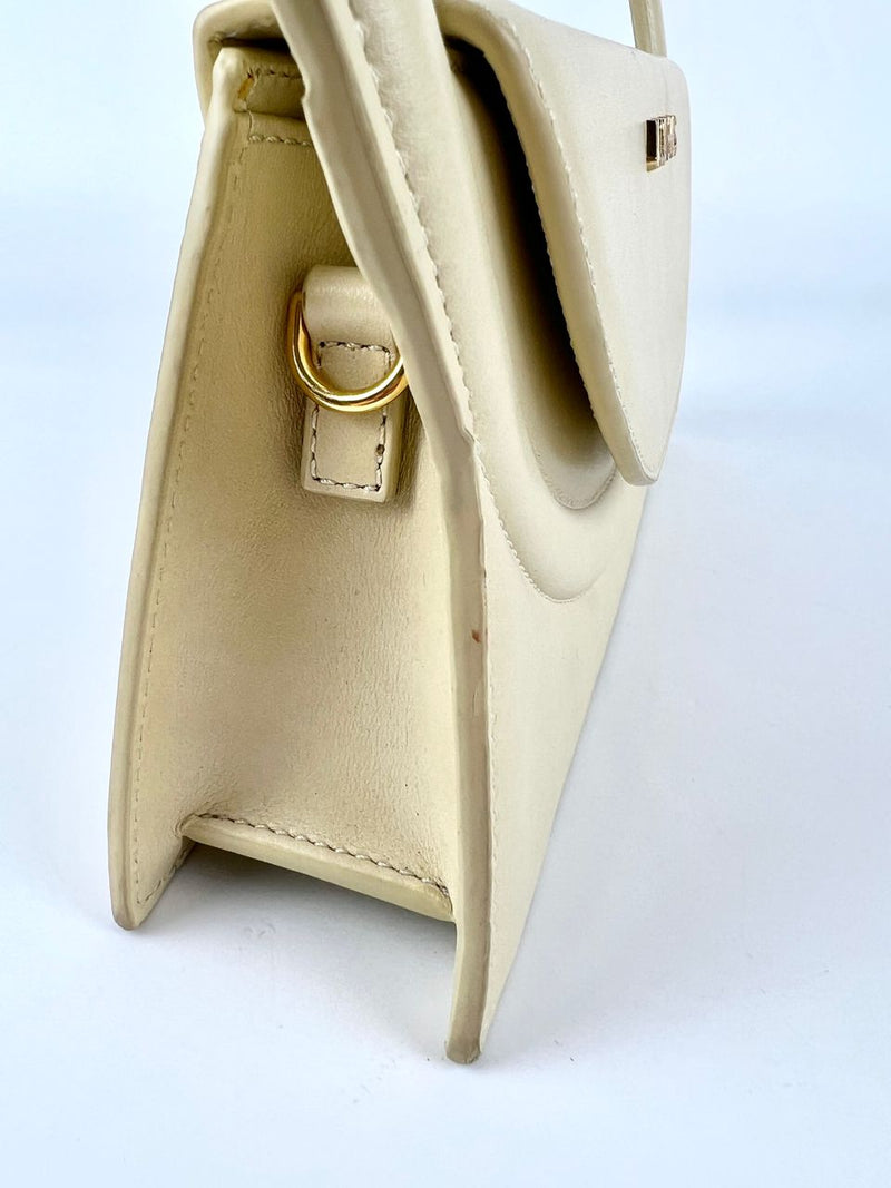 Cream ‘Le Sac Rond’ Shoulder Bag