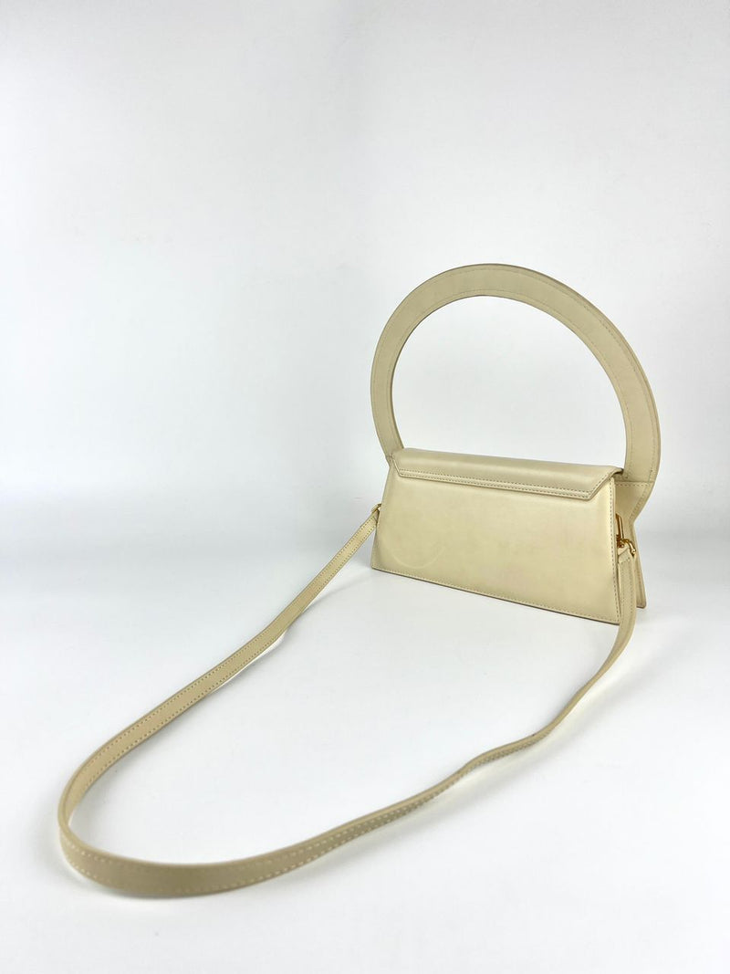 Cream ‘Le Sac Rond’ Shoulder Bag