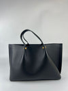 Black Calfskin V Logo Escape Tote&nbsp;