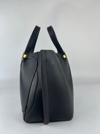 Black Calfskin V Logo Escape Tote&nbsp;