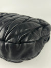 Black Matelasse Nappa Leather Coffer Bag&nbsp;