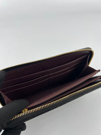 Classic Zip Around Long Wallet in Black Caviar GHW