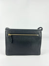 House Check Canvas Black Leather Macken Crossbody Bag