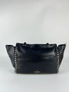 Rockstud Trapeze Black Lambskin BS-D9700BOL3