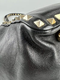 Rockstud Trapeze Black Lambskin BS-D9700BOL3