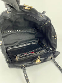 Rockstud Trapeze Black Lambskin BS-D9700BOL3