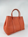 Garden Party 36 Tote in Orange Clemence