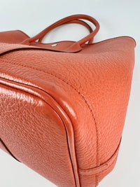 Garden Party 36 Tote in Orange Clemence