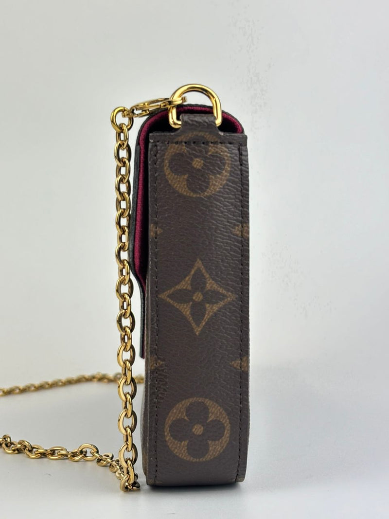 Felicie Pochette Monogram Canvas RFID