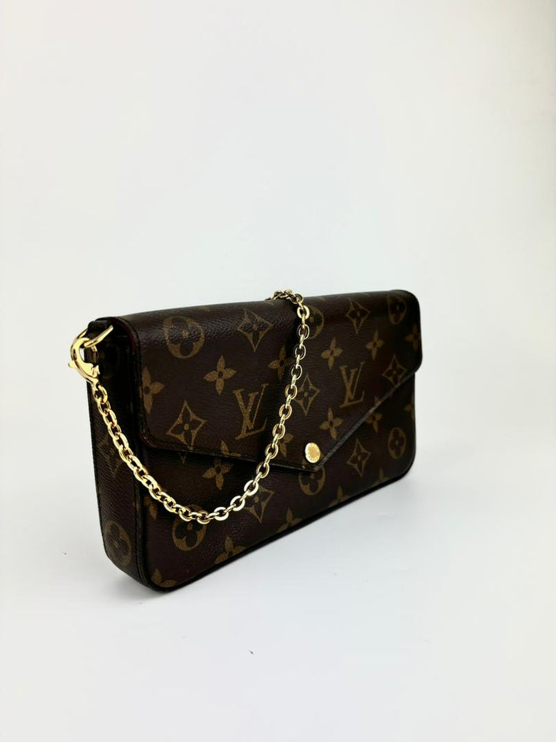 Felicie Pochette Monogram Canvas RFID