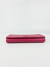 361120 Belle De Jour Clutch in Dark Pink&nbsp;