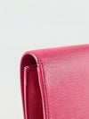 361120 Belle De Jour Clutch in Dark Pink&nbsp;