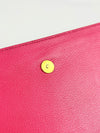 361120 Belle De Jour Clutch in Dark Pink&nbsp;