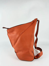 Anton Sling in Soft Grained Calfskin in Pumpkin