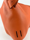 Anton Sling in Soft Grained Calfskin in Pumpkin