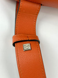 Anton Sling in Soft Grained Calfskin in Pumpkin