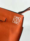 Anton Sling in Soft Grained Calfskin in Pumpkin